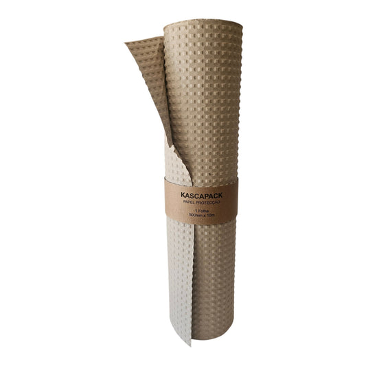 Rolo de Papel de Protecção reciclado com textura fina para embalagem