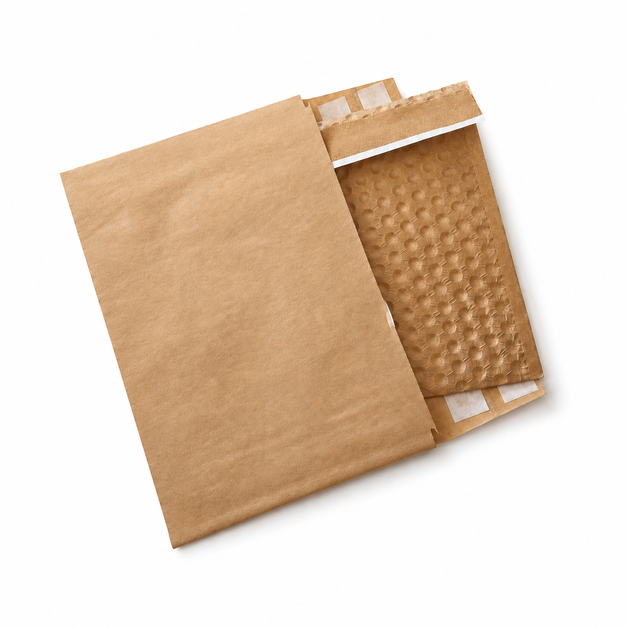 Envelope Kraft com papel bolha